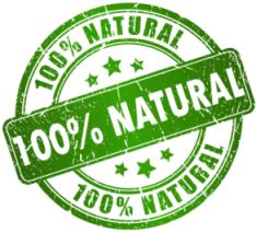 100 percent natural